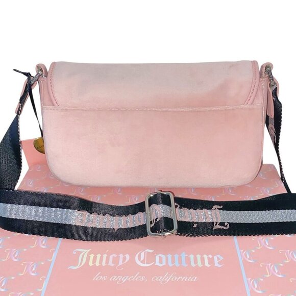 Juicy Couture Exclusive Pink Diamond Shoulder Crossbody Wallet Handbag Purse NWT - Picture 8 of 12